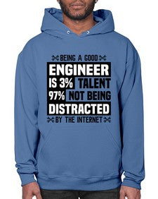 Being a good Style 608# - engineer- Hoodie