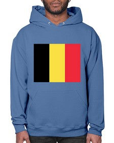 Belgium 437# - world flags- Hoodie