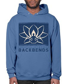 Breathe into Your Backbends 182# - yoga- Hoodie