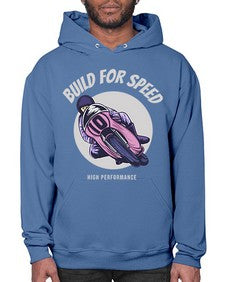 Build for speed 12# - motorcycle- Hoodie