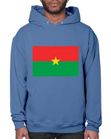 Burkina Faso 522# - world flags- Hoodie