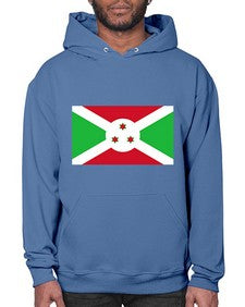Burundi 523# - world flags- Hoodie