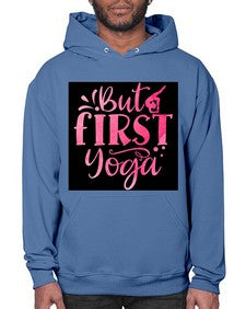 But First Yoga  188# - yoga- Hoodie