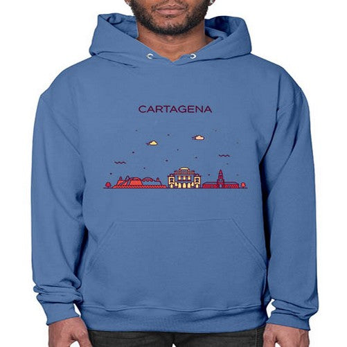Cartagena 549# - cities- Hoodie