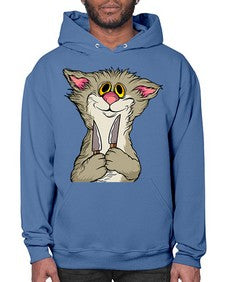Cat 44# - cartoon animals- Hoodie