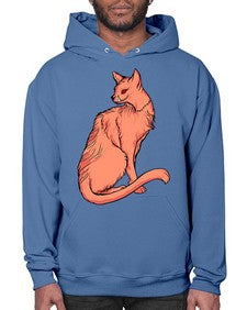 Cat 47# - cartoon animals- Hoodie