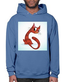 Cat 67# - cartoon animals- Hoodie