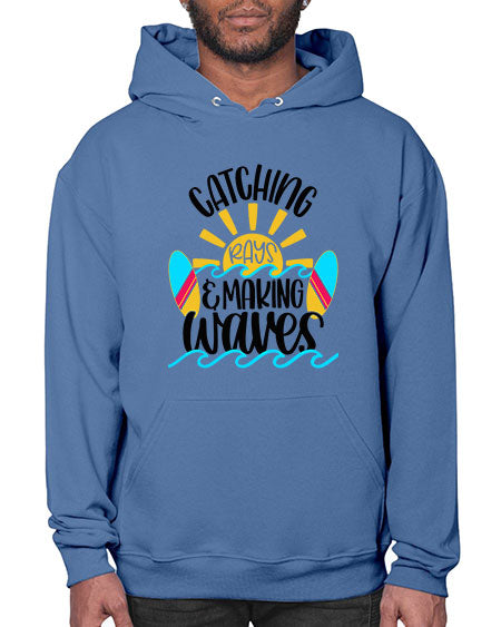 Catching Rays Making Waves Style 49# - summer- Hoodie
