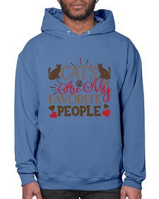 Cats Are My Favorite People Style 8# - cats- Hoodie