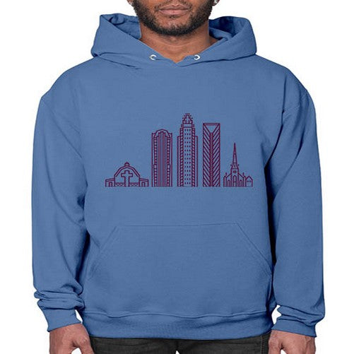 CharlotteNC 559# - cities- Hoodie