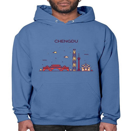Chengdu 563# - cities- Hoodie