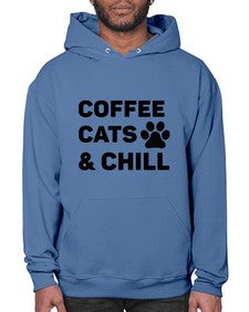 Coffee Cat Style 41# - cats- Hoodie