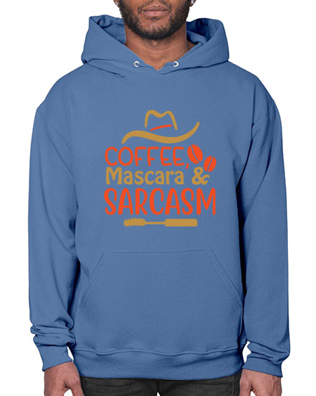 Coffee Mascara Sarcasm 21# -  fashion- Hoodie