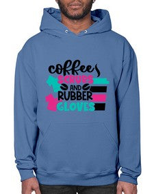 Coffee Scrubs And Rubber Gloves Style Style 664# - nurse- Hoodie