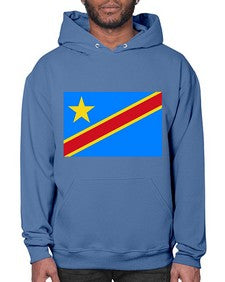 Congo Democratic Republic of the 613# - world flags- Hoodie