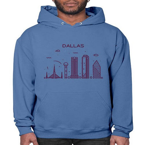 Dallas 643# - cities- Hoodie