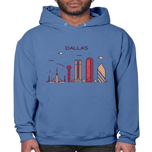 Dallas 646# - cities- Hoodie