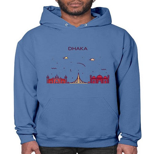 Dhaka 669# - cities- Hoodie