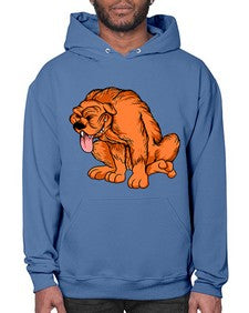 Dog 100# - cartoon animals- Hoodie