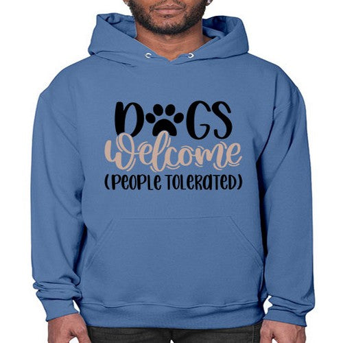 Dogs Welcome Style 21# - dogs- Hoodie