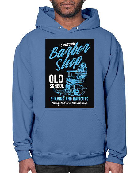 Downtown Barbershop CS729# - barber- Hoodie