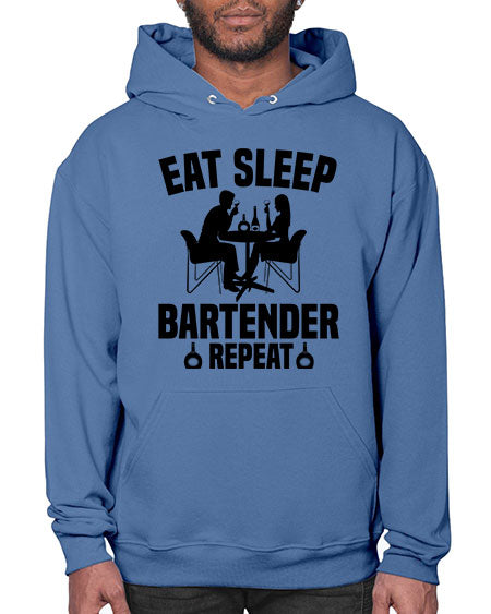 Eat sleep Style 130# - bartender- Hoodie