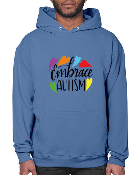 Embrace autism 485# - autism- Hoodie
