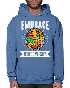 EmbraceNeurodiversityAwarenessTshirt 133# - alzheimers- Hoodie