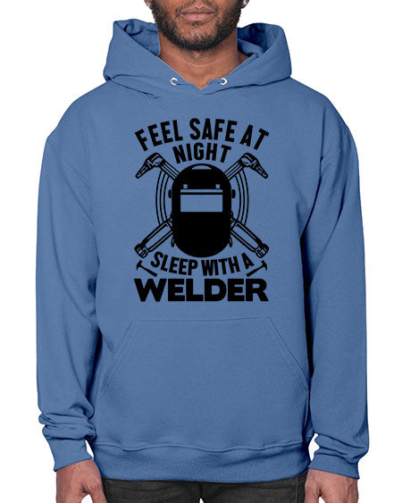 Feel safe at night Style 777# - welder- Hoodie