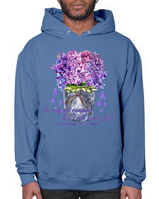 Flower Remember AlzheimerS Awareness 148# - alzheimers- Hoodie
