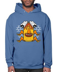 Fuck the weekend 128# - cartoon general- Hoodie