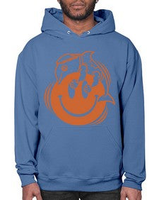 Give smile get hugs 131# - cartoon general- Hoodie