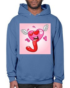 Heart 139# - cartoon general- Hoodie