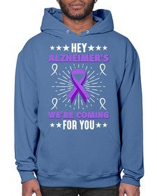 HeyAlzheimerswearecoming 159# - alzheimers- Hoodie