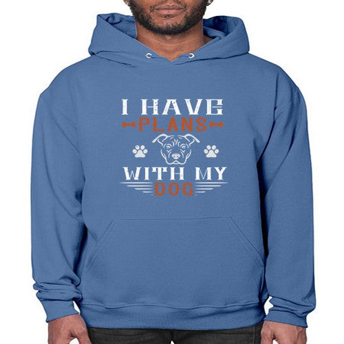 I Have Plans With My Dog Style 194# - dogs- Hoodie