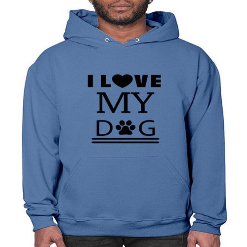 I Love My Dog Style 41# - dogs- Hoodie
