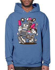 Ice Cream Truck 1173# - ice cream- Hoodie