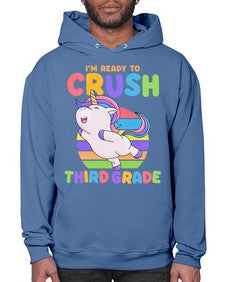 Im Ready to Crush third 392# - third grade- Hoodie