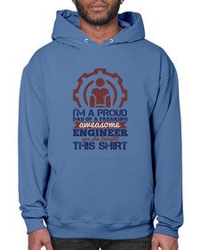 Im a proud dad of a freaking aweasome engineer yes she bought this shirt Style 253# - engineer- Hoodie