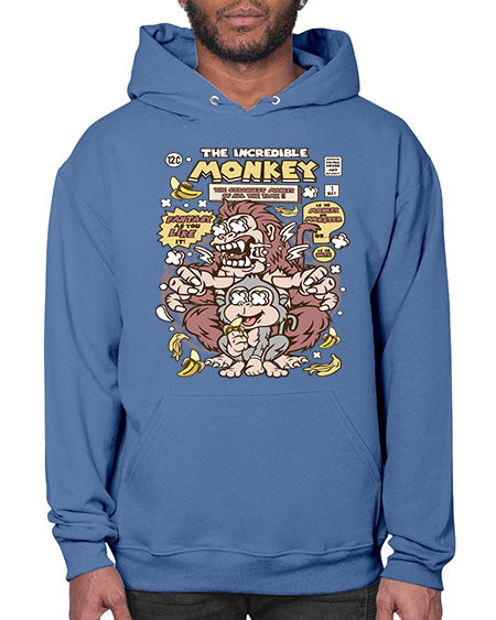 Incredible Monkey - monkey- Hoodie