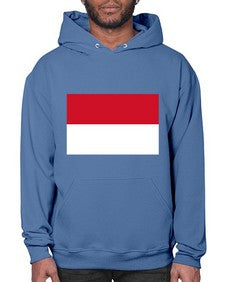Indonesia 950# - world flags- Hoodie