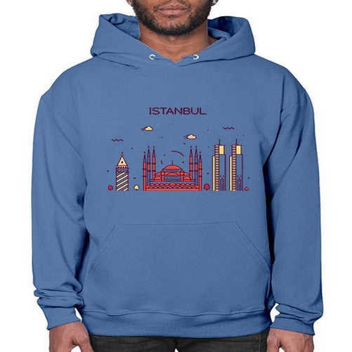 Istanbul 968# - cities- Hoodie