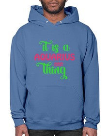 It is a aquarius thing 252# - aquarius- Hoodie