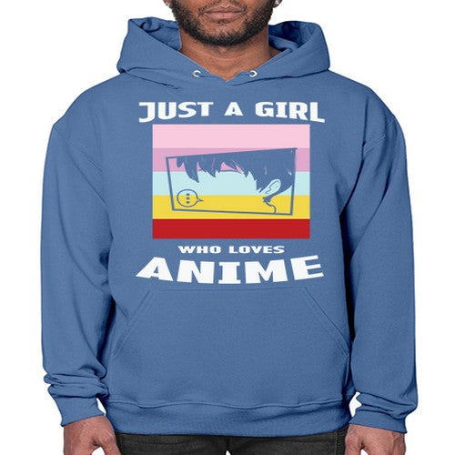 Just A Girl Who Loves Anime 265# - anime- Hoodie