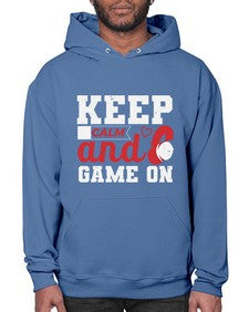 Keep calm and game on 34# - video games- Hoodie