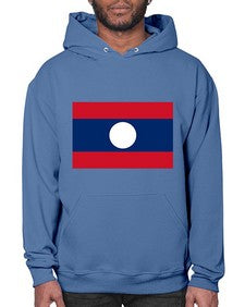 Laos 1111# - world flags- Hoodie