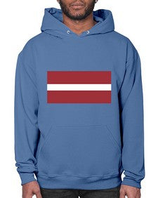 Latvia 1117# - world flags- Hoodie