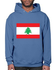 Lebanon 1122# - world flags- Hoodie