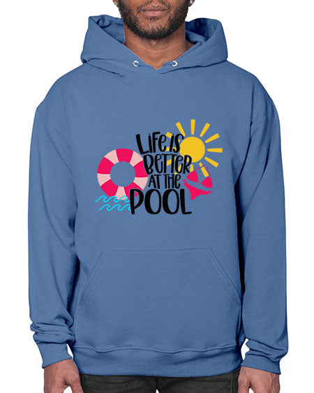 Life Is Better At The Pool Style 33# - summer- Hoodie