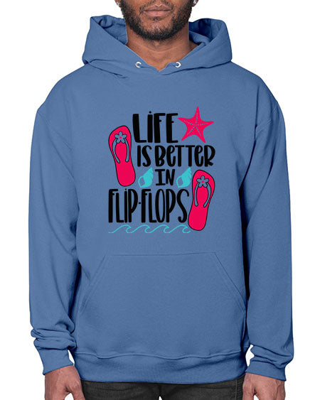 Life Is Better Is FlipFlops Style 31# - summer- Hoodie